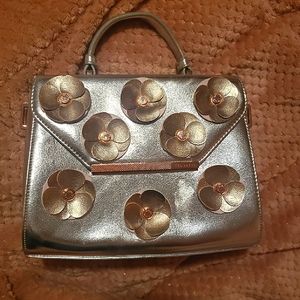 Silver Designer Bag